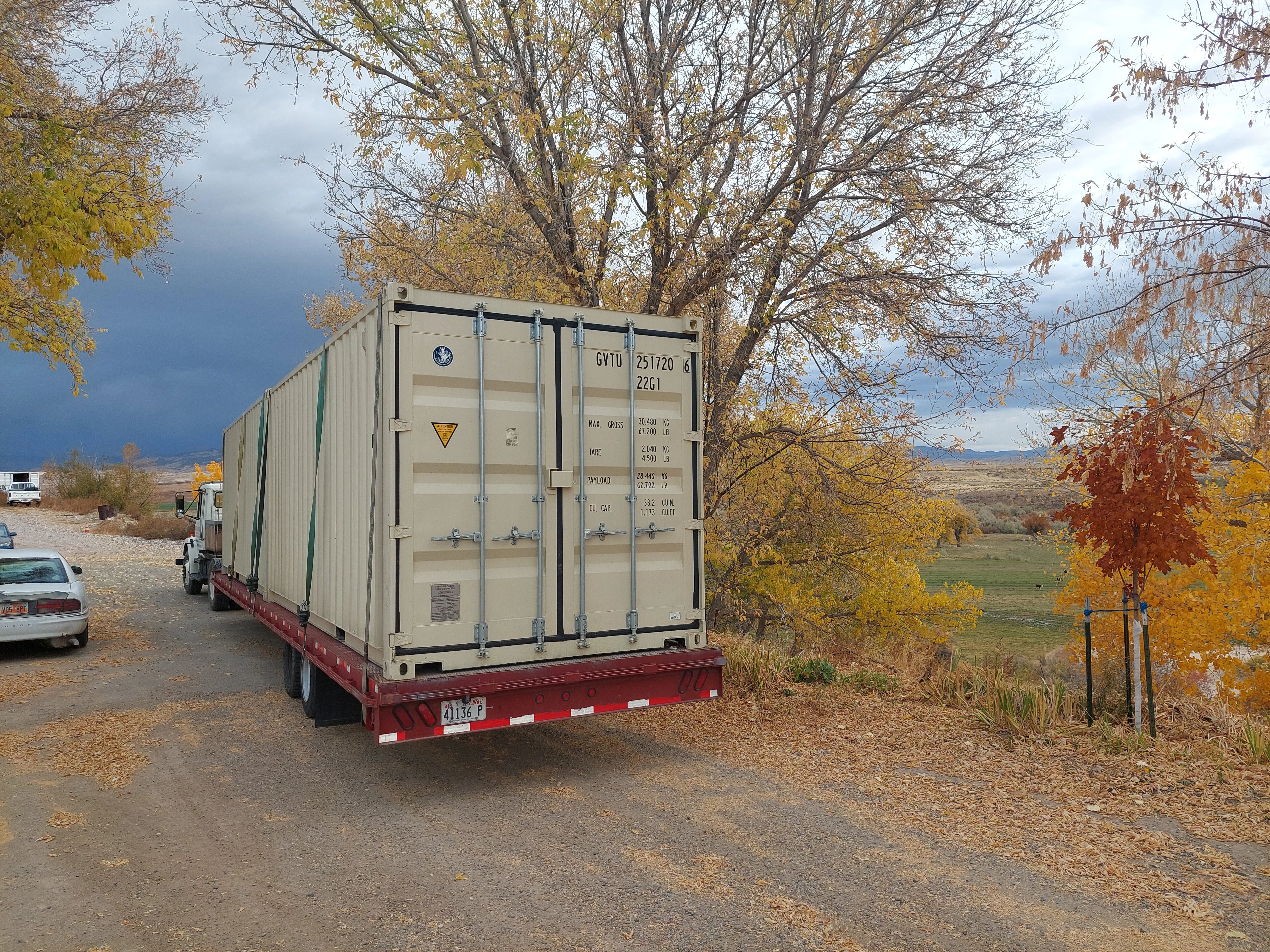 Fort Knox Self Storage facility aerial view — Vernal, Utah
